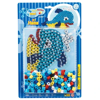 Hama Set de perles à repasser Maxi Dolphin, 250 pcs.