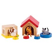 Hape Puppenhaus-Haustiere