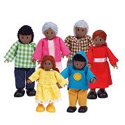 Hape Puppenhaus Familie Afrikanisch