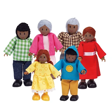 Hape Dollhouse Famille Africaine