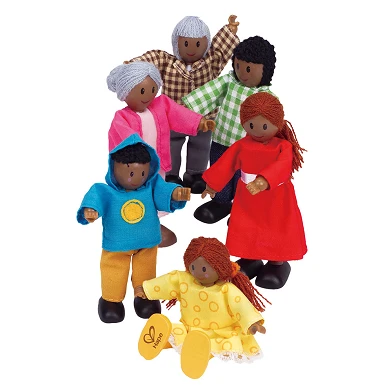 Hape Puppenhaus Familie Afrikanisch