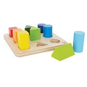 Hape Sortierbrett aus Holz Formen