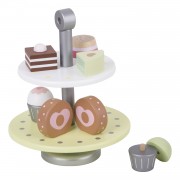Holz-Etagère-Cupcakes, 10 Stk