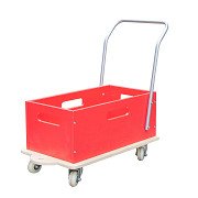 Classic World Houten Loopwagen Rood
