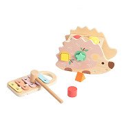 Classic World Holzhammerbank Igel, 9-tlg.