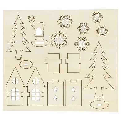 Fabriquez et décorez votre maison de décoration de Noël