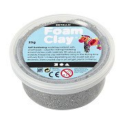 Foam Clay - Metallic Zilver, 35gr.