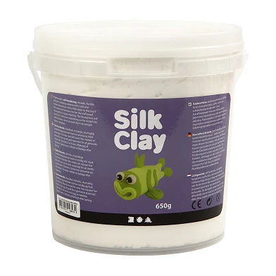 Silk Clay - Blanche, 650gr.