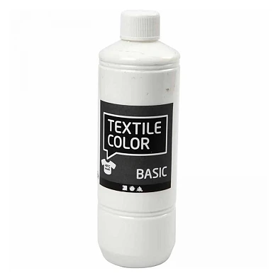 Peinture textile - Couleurs primaires, 5x500ml