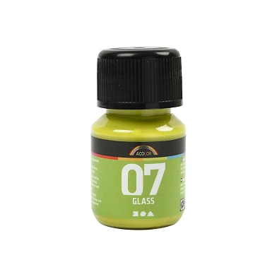 Permanente Glasfarbe – Kiwi, 30 ml