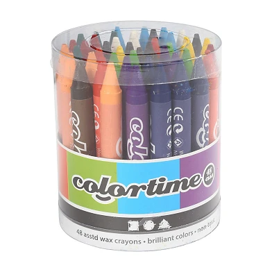 Coffret de 12 couleurs de crayons, 48 ​​​​pcs.