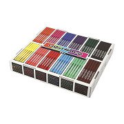 Großpackung mit 12 x 24 farbigen Markern