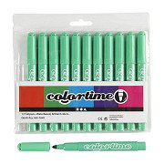 Hellgrüne Jumbo -Marker, 12 Stk.