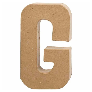 Letter Papier-maché - G, 20,5cm