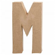 Letter Papier-maché - M