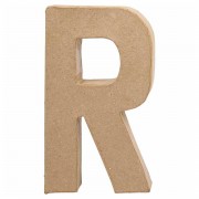 Letter Papier-maché - R, 20,5cm