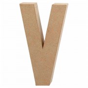 Letter Papier-maché - V, 20,5cm