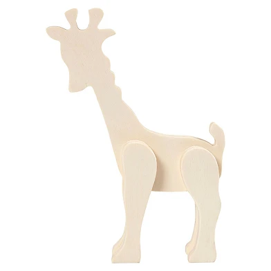 Figurine Animal en Bois - Girafe
