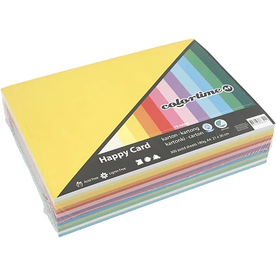 Frühlingskarton Farbe A4, 180gr, 300 Blatt