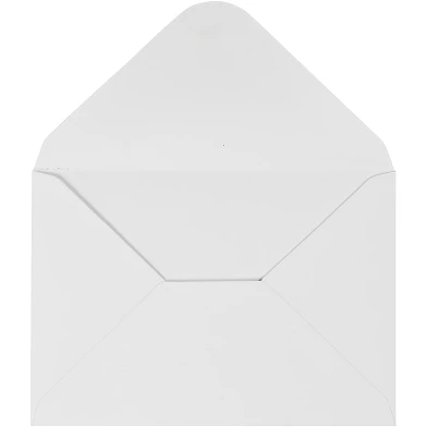 Umschlag Weiß 110gr, 10Stk.