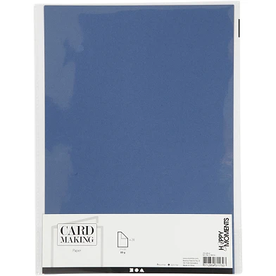 Papier Bleu A4 110gr, 20 pcs.