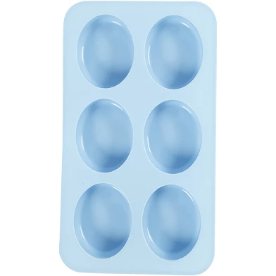 Moules en silicone bleu clair, 100 ml