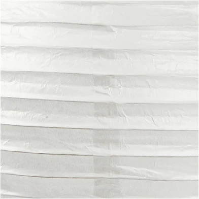 Lampe en papier de riz blanc, 35 cm