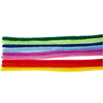 Chenille-Draht, Farbe 30 cm, 25 Stück.