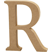 Letter R MDF 8cm, 1st.