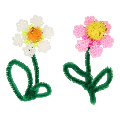 Mini-Kreativset zum Basteln von Blumen