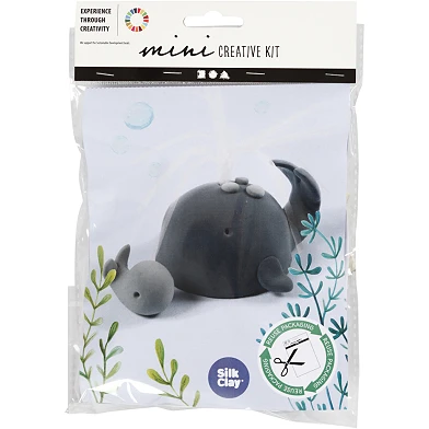 Mini Kit Créatif Baleine avec Veau