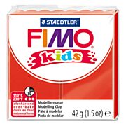 Fimo Kids Pâte à Modeler Rouge, 42gr