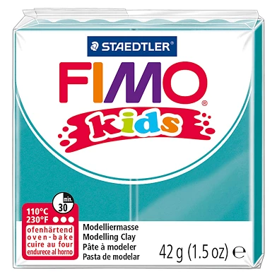 Fimo Kids Pâte à Modeler Turquoise, 42gr