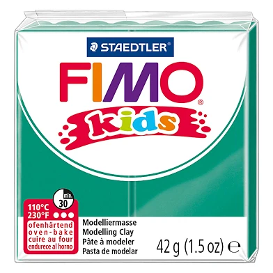 Fimo Kids Pâte à Modeler Verte, 42gr