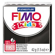 FIMO Kids Modelliermasse Schwarz, 42gr