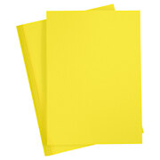 Gekleurd Karton Sun Yellow A4, 20 vel