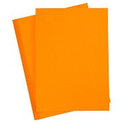 Carton coloré Mandarine A4, 20 feuilles