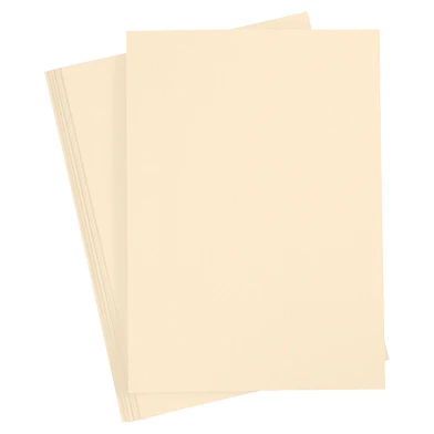 Carton coloré couleur sable A4, 20 feuilles
