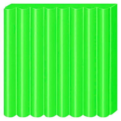 FIMO Effect Boetseerklei Neon Groen, 57gr