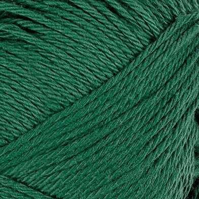 Fil de coton, Vert foncé, 50gr, 170m