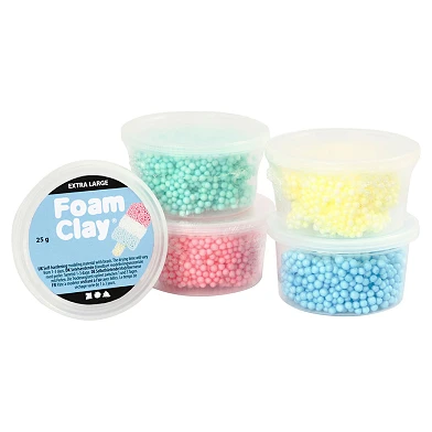 Foam Clay Extra Large, 5 Farben