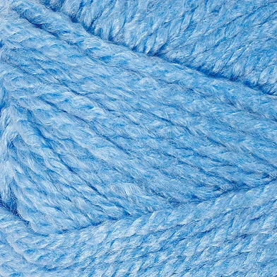 Fil acrylique, Bleu, 50gr, 80m