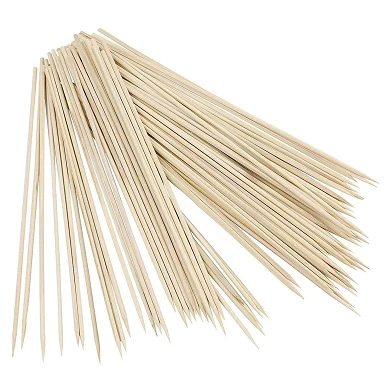 Brochettes de bâtons de bambou, 200 pcs.