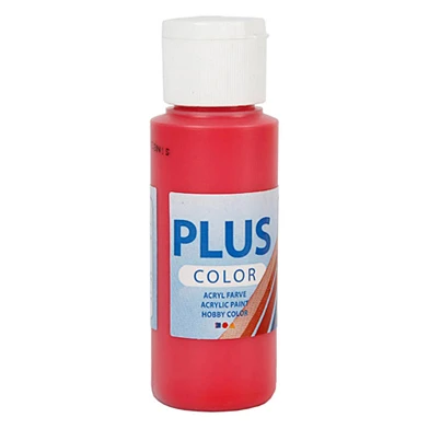 Peinture acrylique Plus Color Rouge Baie, 60 ml