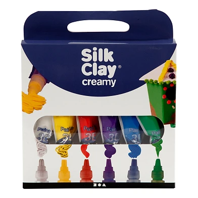 Couleurs standard crémeuses Silk Clay , 6x35 ml