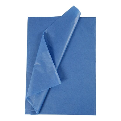 Tissuepapier Blauw 10 Vellen 14 gr, 50x70cm
