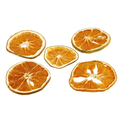 Getrocknete Orangenstücke, 5 Stk.