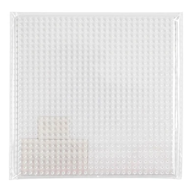 Plaque à repasser thermocollante Carré Transparent, 14,5 x 14,5 cm