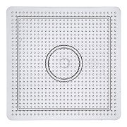 Plaque à repasser thermocollante Carré Transparent, 14,5 x 14,5 cm