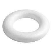 Ringen met Platte Achterkant Wit, 20cm